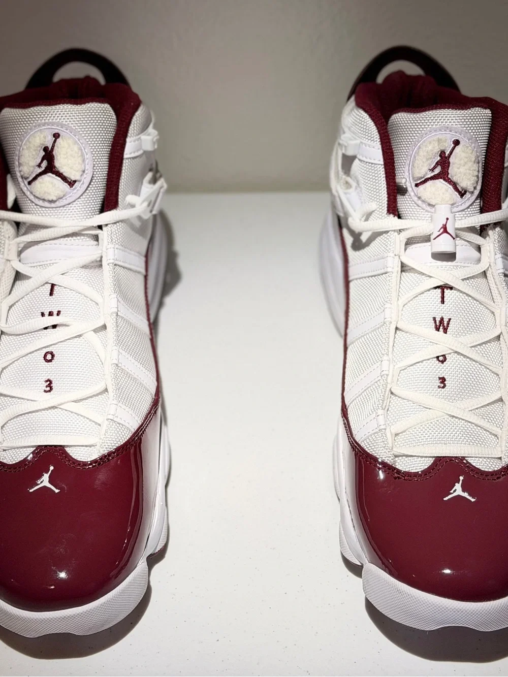Air Jordan 6 Rings Team Red. M Size 14